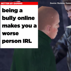 Online bullying makes you a bully in the real world