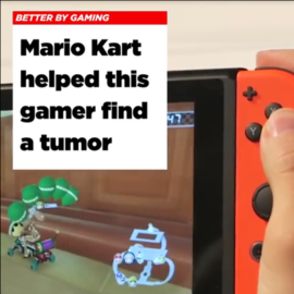 Mario Kart helped find a tumor